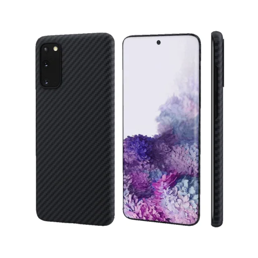 PITAKA MagEZ tok Samsung S20 Ultra fekete/ szürke színben (KS2001U) - 1