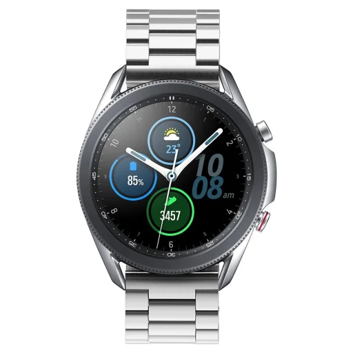 Spigen Modern Fit Band Samsung Galaxy Watch 3 45mm ÓraszÍj EzÜst (600wb24981) - 4