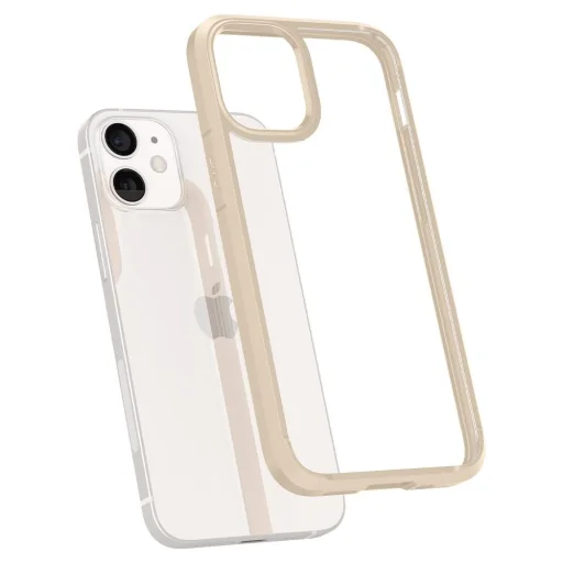 iPhone 12 mini Spigen Ultra Hybrid tok matt Sand Beige (ACS02178) - 6