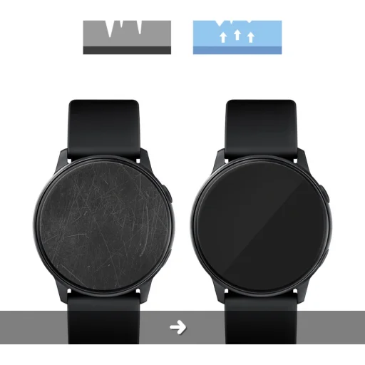 Samsung Galaxy Watch Active 2 (44mm) Ringke Easy Flex Antibakteriális kijelzővédő fólia - 6