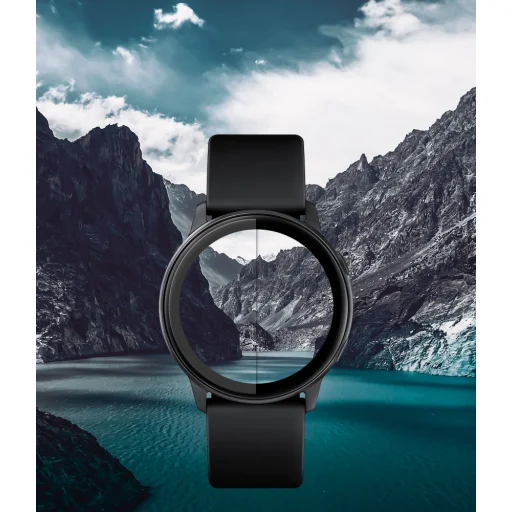 Samsung Galaxy Watch Active 2 (44mm) Ringke Easy Flex Antibakteriális kijelzővédő fólia - 8
