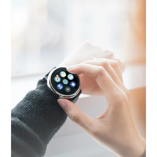 Samsung Galaxy Watch Active 2 (44mm) Ringke Easy Flex Antibakteriális kijelzővédő fólia - 10