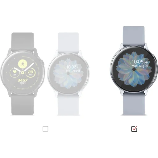 Samsung Galaxy Watch Active 2 (44mm) Ringke Easy Flex Antibakteriális kijelzővédő fólia - 11