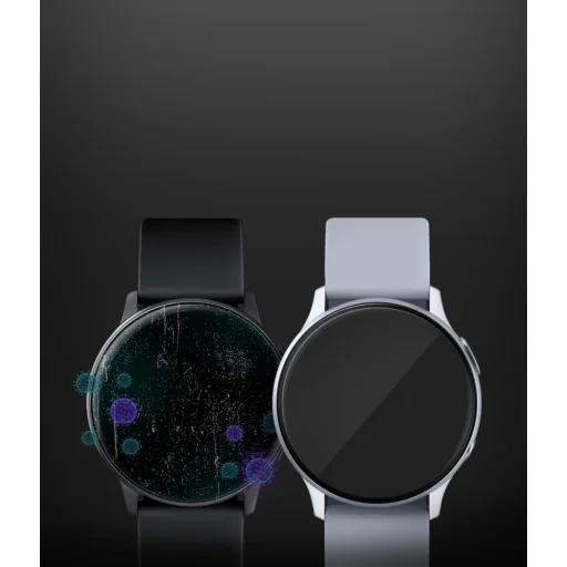 Samsung Galaxy Watch Active 2 (44mm) Ringke Easy Flex Antibakteriális kijelzővédő fólia - 4