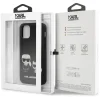 iPhone 12/ 12 Pro Karl Lagerfeld KLHCP12MPCUSKCBK Karl Choupette PU tok fekete thumbnail