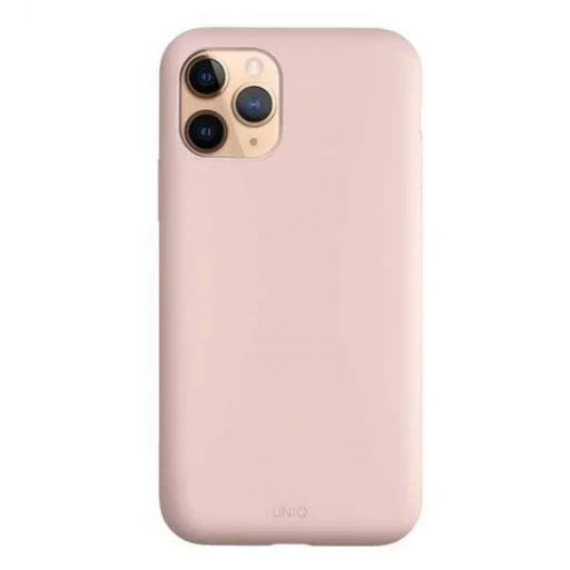 UNIQ Lino Hue szilikon tok iPhone 12 Pro Max rózsaszín - 2