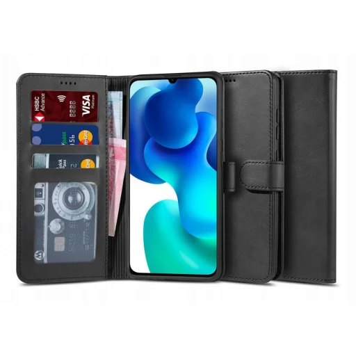 TECH-PROTECT Wallet 2 fliptok Xiaomi Mi 10T Lite fekete - 1