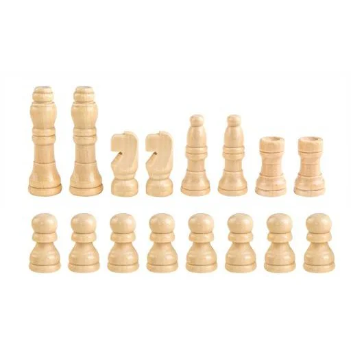 Klasszikus fa sakktábla tároló dobozzal - 7