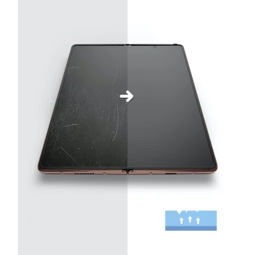 Samsung Z fold 2 Ringke Invisible Defender kijelzővédő fólia - 6
