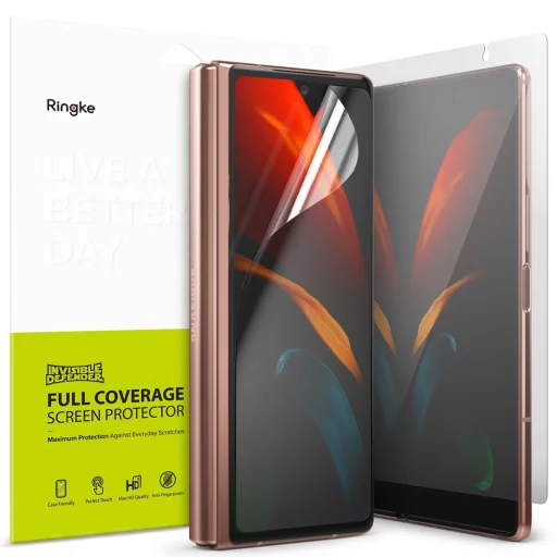 Samsung Z fold 2 Ringke Invisible Defender kijelzővédő fólia - 1