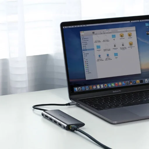 Ugreen USB Type-C HUB 3x USB 3.0 / SD és micro SD kártyaolvasó / RJ45 1000Mbps hálózati adapter / HDMI szürke (50538) - 4