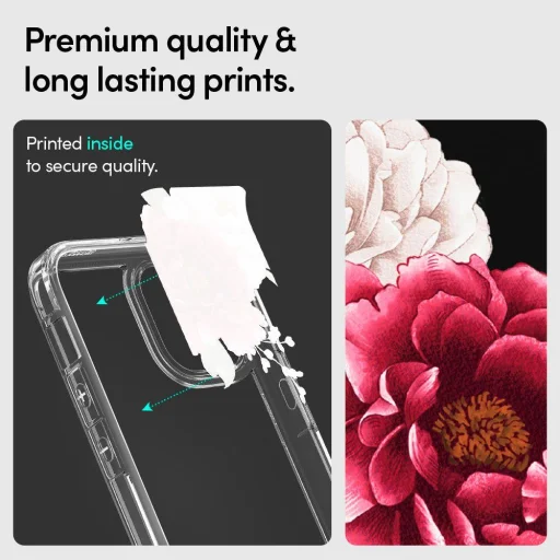 iPhone 12 mini Spigen Cyrill Cecile tok Red Floral (ACS01780) - 7