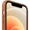 Apple gyári valódi bőr tok iPhone 12/ 12 Pro Saddle Brown (MHKF3ZM/A) thumbnail