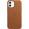 Apple gyári valódi bőr tok iPhone 12/ 12 Pro Saddle Brown (MHKF3ZM/A) thumbnail