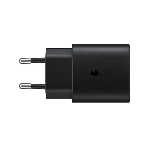 Samsung  EP-TA800EBE USB Type-C hálózati töltő adapter 25W fekete - 1