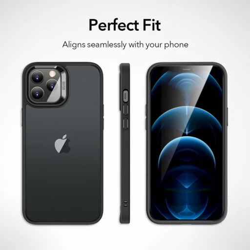 ESR Classic Hybrid tok iPhone 12/ 12 Pro fekete - 5