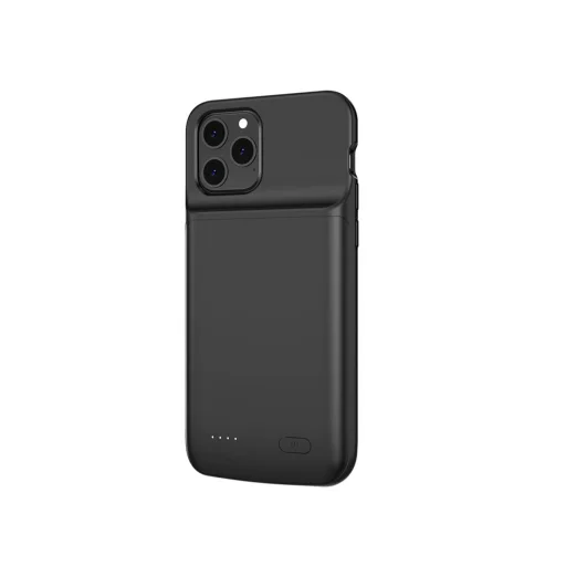 iPhone 12 mini Tech-Protect Powercase tok 4700 mAh akkumulátorral fekete - 5