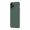 iPhone 12 Pro Baseus Liquid Silica Gel tok zöld thumbnail