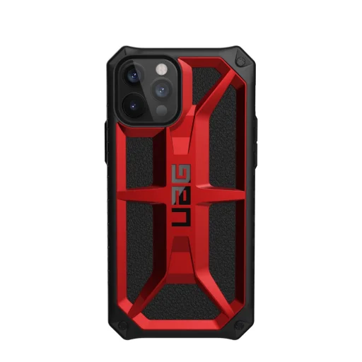 UAG Monarch iPhone 12 Pro MAX ütésálló tok Crimson színben - 1