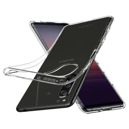 Spigen Liquid Crystal tok Sony Xperia 5 II Crystal Clear (ACS02116) - 6