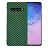  Techsuit - Carbonit Szálhéj - Samsung Galaxy S10 - Zöld tok thumbnail
