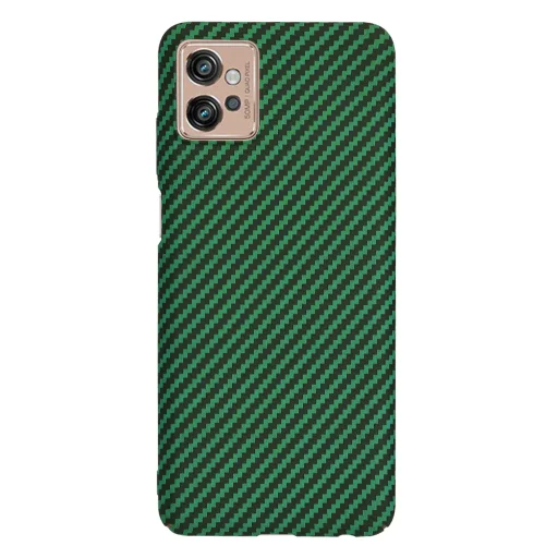 Techsuit - Carbonite FiberShell - Motorola Moto G32 - Zöld tok - 4