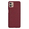  Techsuit - Karbonszálas Burkolat - Motorola Moto G32 - Piros tok thumbnail