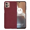  Techsuit - Karbonszálas Burkolat - Motorola Moto G32 - Piros tok thumbnail