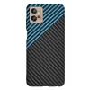  Techsuit - Karbonit Szálhéj - Motorola Moto G32 - Kék Impulzus tok thumbnail