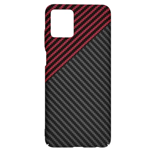  Techsuit - Karbonit Szálhéj - Motorola Moto G32 - Vörös Vortex tok - 4