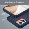  Techsuit - Karbon Szilikon - Motorola Moto G32 - Kék tok thumbnail