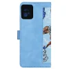  Techsuit - FlipCraft - Motorola Moto G32 - Vibrant Kék tok thumbnail