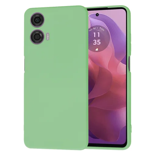  Techsuit - SoftFlex - Motorola Moto G24 - Mentazöld tok - 1