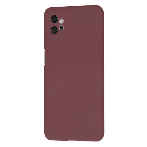  Techsuit - SoftFlex - Motorola Moto G32 - Szilvavörös tok - 3