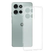  Techsuit - Átlátszó Szilikon - Motorola Moto G75 - Átlátszó tok