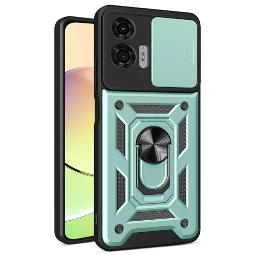 Puzdro série Techsuit CamShield pre Motorola Moto G24 Power, zelené - 1