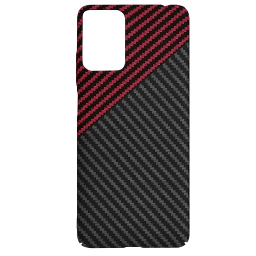  Techsuit - Karbonit Szálhéj - Motorola Moto G24 Power - Piros Vortex tok - 4
