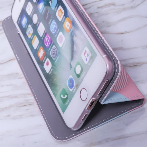 Samsung Galaxy A14 4G/5G Smart Trendy fliptok Pastel Circular - 7