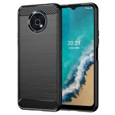 Techsuit - Karbon Szilikon - Nokia G50 - Fekete tok