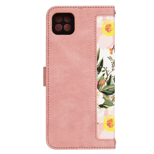 Techsuit - FlipCraft - Samsung Galaxy A22 5G - Szívszerelmes Rózsaszín tok - 3