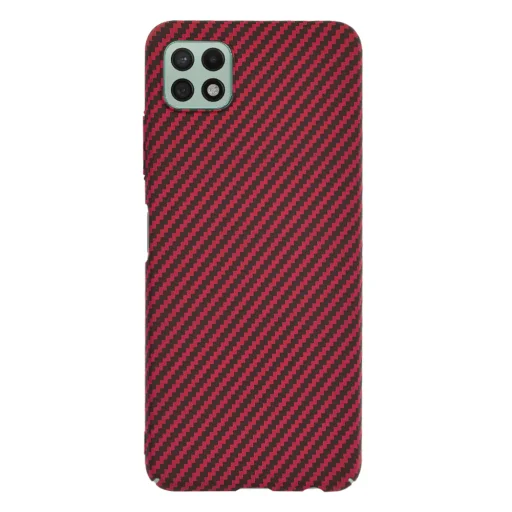  Techsuit - Carbonite FiberShell - Samsung Galaxy A22 5G - Piros tok - 3