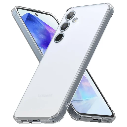  Ringke - Fusion - Samsung Galaxy A55 5G - Matt átlátszó tok - 1