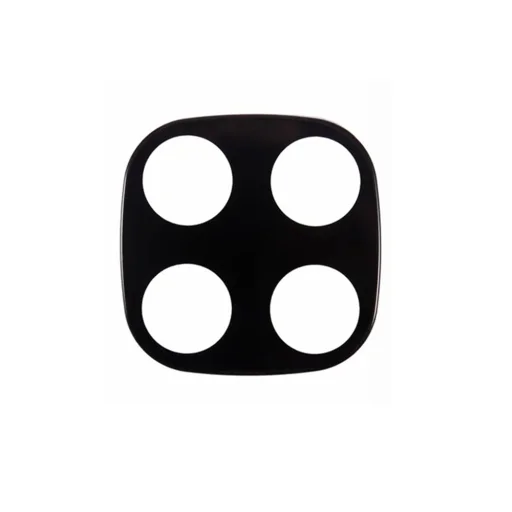  Techsuit - Teljes Kameraüveg - Xiaomi Redmi Note 14 Pro 4G - Fekete üvegfólia - 2