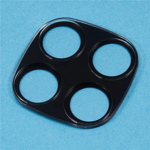  Techsuit - Teljes Kameraüveg - Xiaomi Redmi Note 14 Pro 4G - Fekete üvegfólia - 4