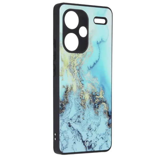  Xiaomi Redmi Note 13 Pro+ 5G óceánkék Techsuit Glaze Series tok - 5