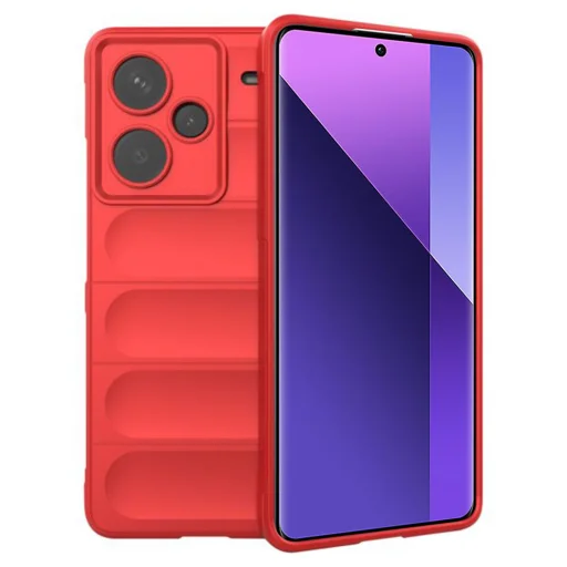  Techsuit - Varázspajzs - Xiaomi Redmi Note 13 Pro+ 5G - Piros tok - 1