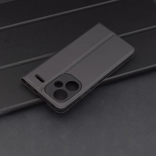  Techsuit - Magskin Könyv Tok - Xiaomi Redmi Note 13 Pro+ 5G - Fekete tok - 2