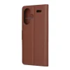  Techsuit - Bőr Tok - Xiaomi Redmi Note 13 Pro+ 5G - Barna tok - 5
