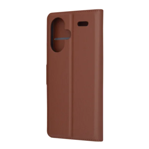  Techsuit - Bőr Tok - Xiaomi Redmi Note 13 Pro+ 5G - Barna tok - 5