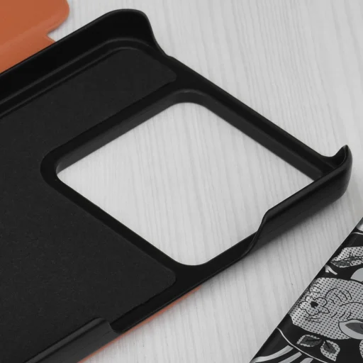  Techsuit - eFold Series - Xiaomi Redmi Note 13 Pro 5G / Poco X6 - Narancs tok - 3